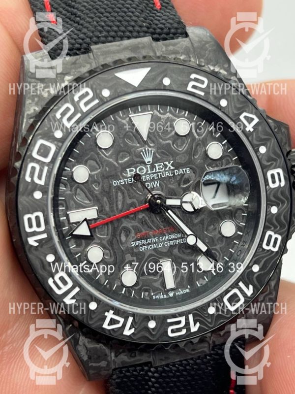 Фото 7 - Rolex GMT Master II 40mm Carbon DIW All Black Edition
