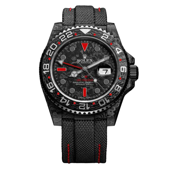 Фото 1 - Rolex GMT Master II 40mm Carbon DIW Speedster Edition