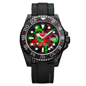 Фото 18 - Rolex GMT Master II 40mm Carbon DIW Motley Edition