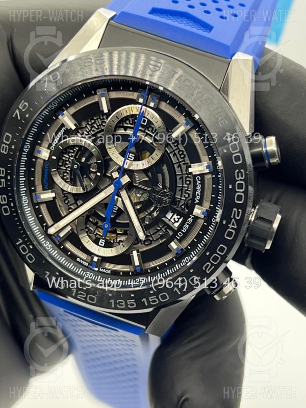 Фото 4 - TAG Heuer Carrera 45mm CAR2A1T.FT6052