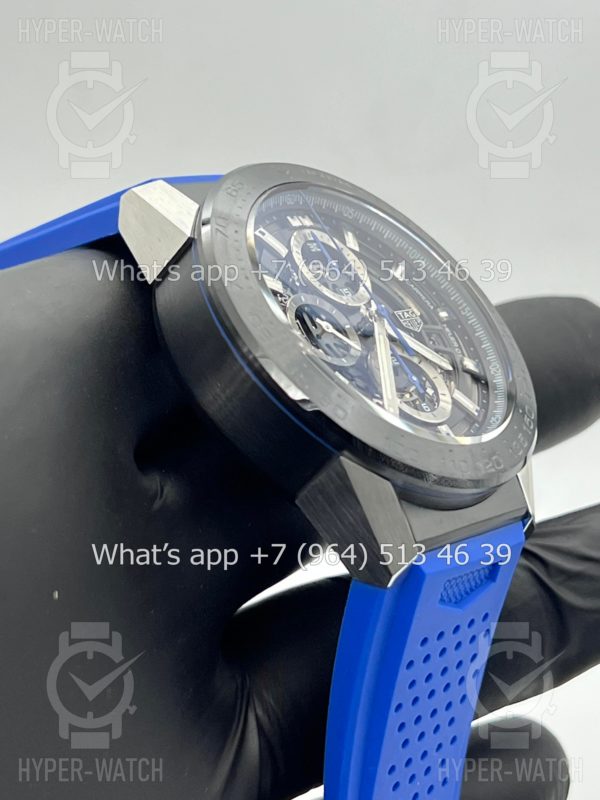Фото 10 - TAG Heuer Carrera 45mm CAR2A1T.FT6052
