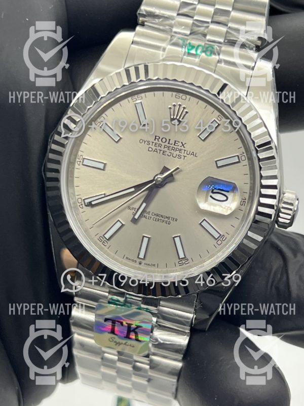 Фото 4 - Rolex DateJust 41mm 126334-0004 Silver Steel