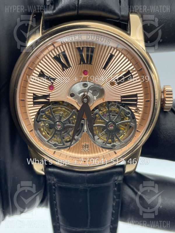 Товар Roger Dubuis Hommage Double Flying Tourbillon RDDBH0O562 Фото 2 - Roger Dubuis Hommage Double Flying Tourbillon RDDBH0O562