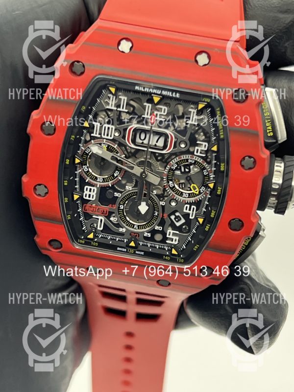 Товар Richard Mille RM 011-03 Red Фото 7 - Richard Mille RM 011-03 Red