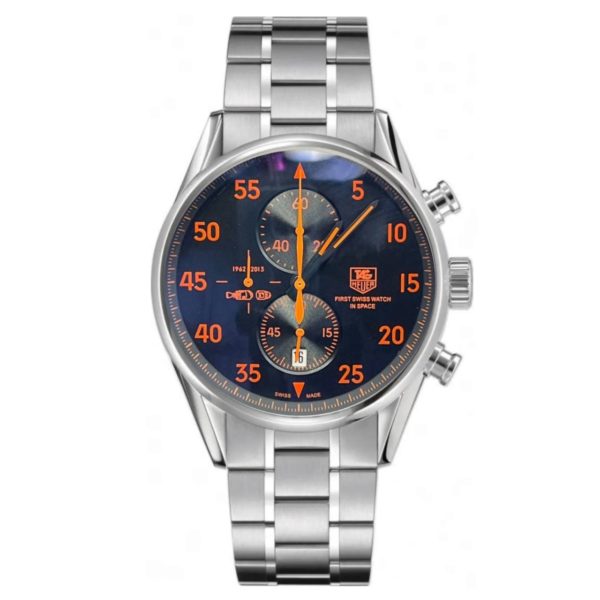 Товар Tag Heuer Carrera 43mm First Swiss Watch in Space Art 2465 Фото 1 - Tag Heuer Carrera 43mm First Swiss Watch in Space Art 2465