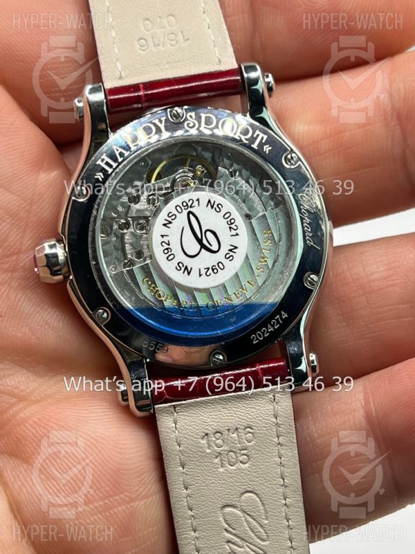 Товар Chopard Happy Sport 36mm 278559 Red Фото 12 - Chopard Happy Sport 36mm 278559 Red