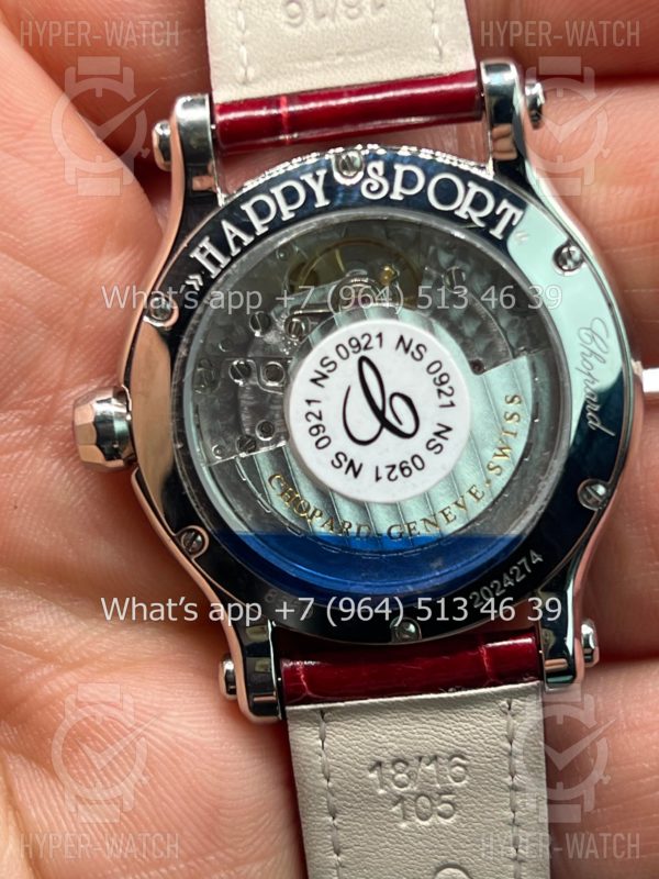 Товар Chopard Happy Sport 36mm 278559 Red Фото 13 - Chopard Happy Sport 36mm 278559 Red
