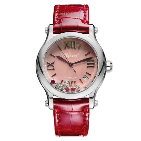 Товар Chopard Happy Sport 36mm 278559 Red Фото 1 - Chopard Happy Sport 36mm 278559 Red
