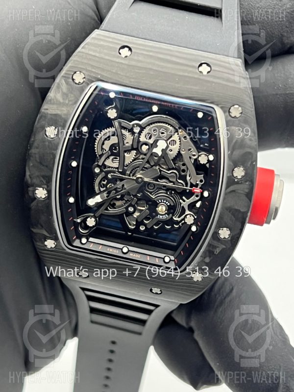 Товар Richard Mille RM 055 Carbon Black Red Фото 2 - Richard Mille RM 055 Carbon Black Red