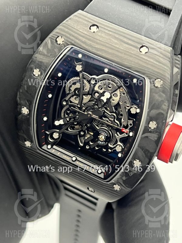 Товар Richard Mille RM 055 Carbon Black Red Фото 4 - Richard Mille RM 055 Carbon Black Red
