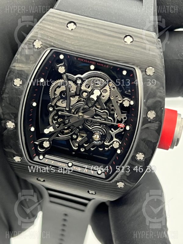 Товар Richard Mille RM 055 Carbon Black Red Фото 5 - Richard Mille RM 055 Carbon Black Red