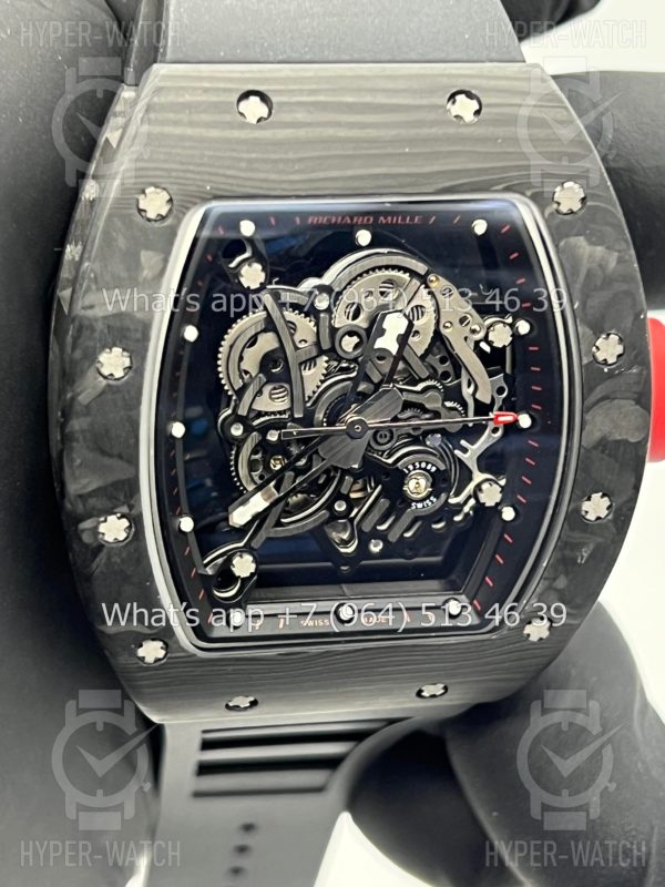 Товар Richard Mille RM 055 Carbon Black Red Фото 6 - Richard Mille RM 055 Carbon Black Red