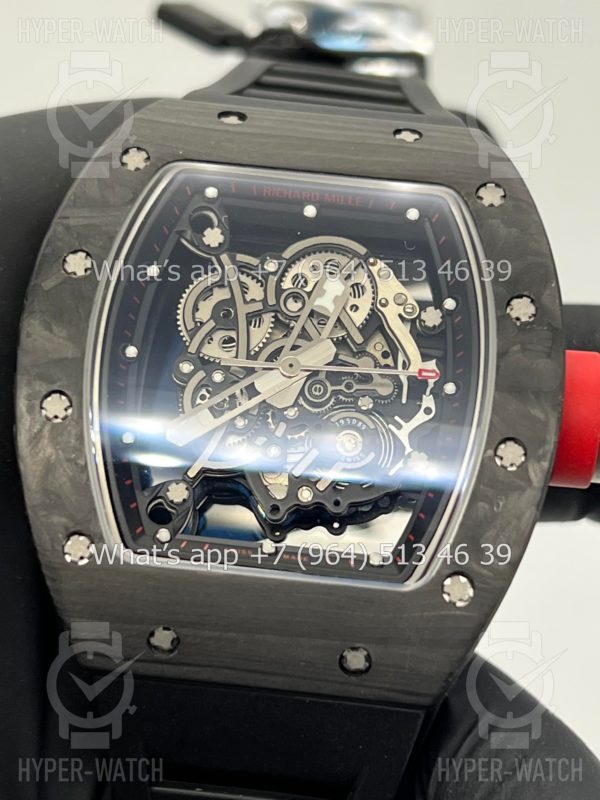 Товар Richard Mille RM 055 Carbon Black Red Фото 7 - Richard Mille RM 055 Carbon Black Red