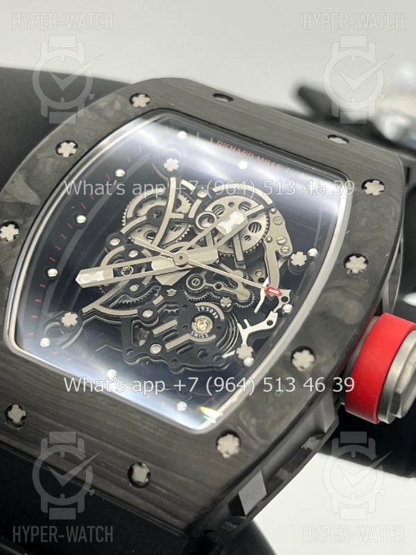 Товар Richard Mille RM 055 Carbon Black Red Фото 8 - Richard Mille RM 055 Carbon Black Red