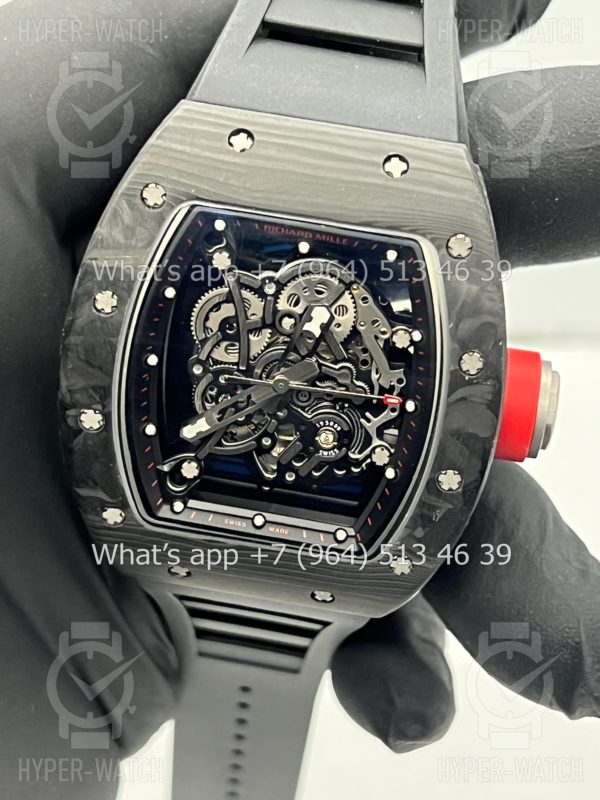 Товар Richard Mille RM 055 Carbon Black Red Фото 10 - Richard Mille RM 055 Carbon Black Red