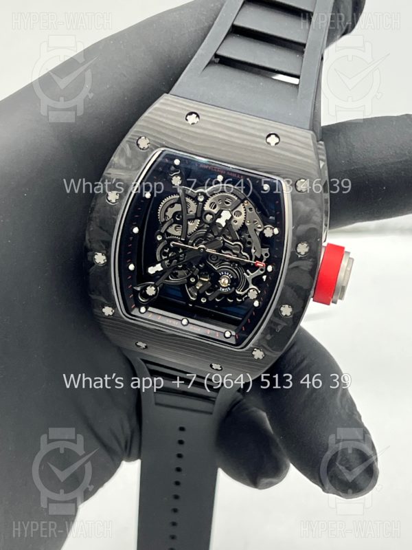 Товар Richard Mille RM 055 Carbon Black Red Фото 12 - Richard Mille RM 055 Carbon Black Red