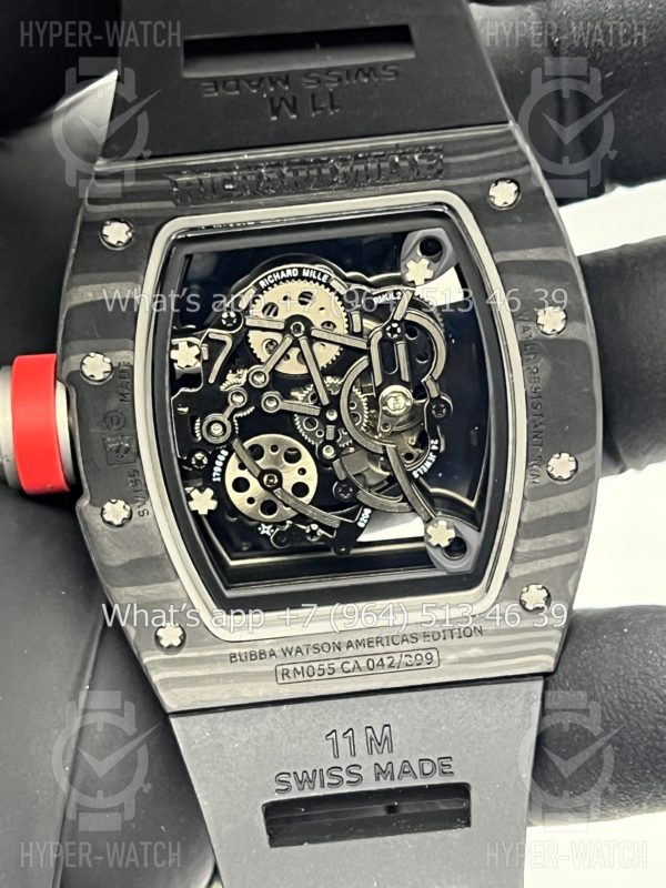 Товар Richard Mille RM 055 Carbon Black Red Фото 16 - Richard Mille RM 055 Carbon Black Red