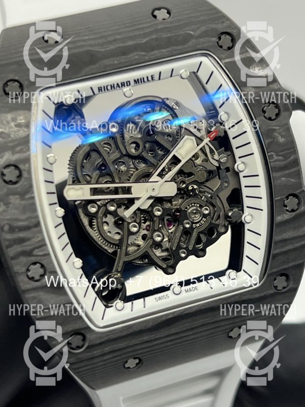 Фото 4 - Richard Mille RM 055 Carbon Black White