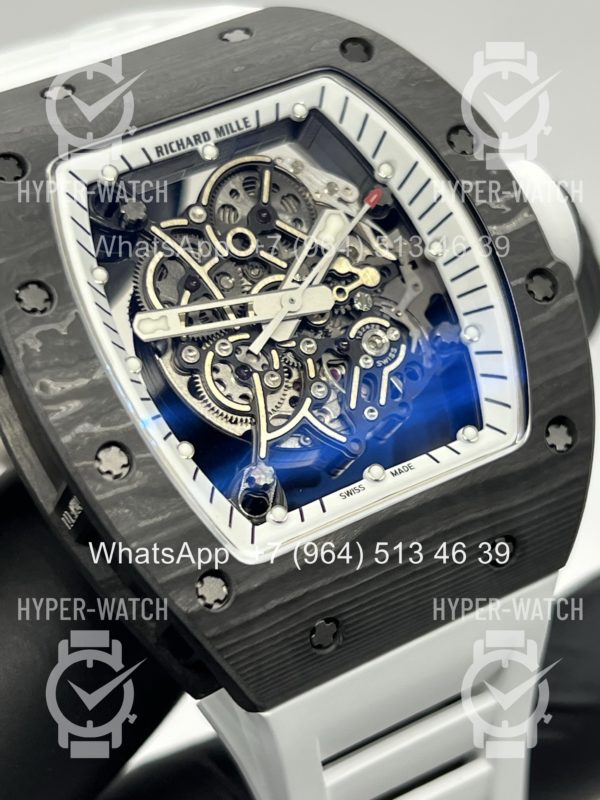 Фото 5 - Richard Mille RM 055 Carbon Black White