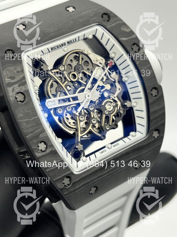 Фото 6 - Richard Mille RM 055 Carbon Black White