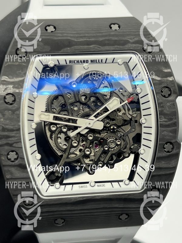 Фото 11 - Richard Mille RM 055 Carbon Black White