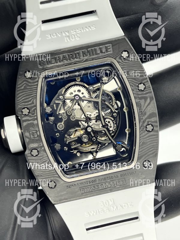 Фото 21 - Richard Mille RM 055 Carbon Black White