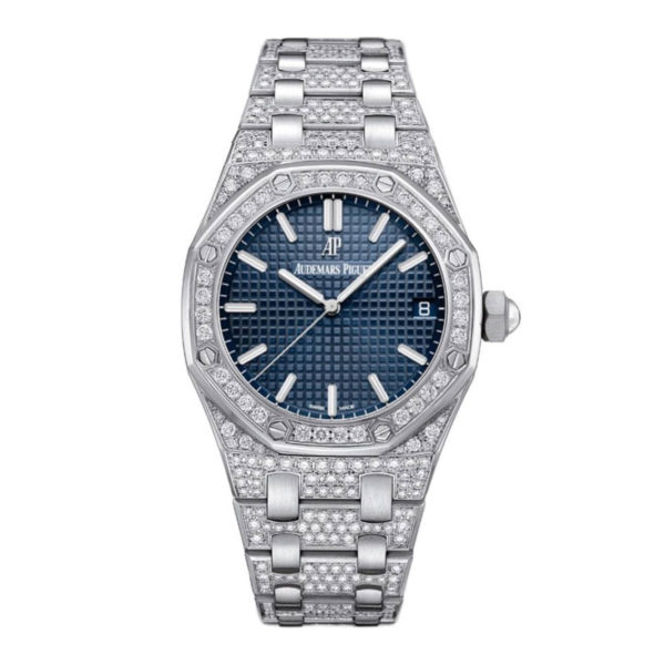 Фото 1 - Audemars Piguet Royal Oak 37mm Diamond Blue