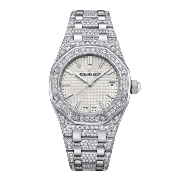 Фото 1 - Audemars Piguet Royal Oak 37mm Diamond White Dial