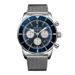Superocean-Heritage-II-B01-Chronograph-44-with-blue-dial-and-blue-Ocean-Classic-steel-bracelet