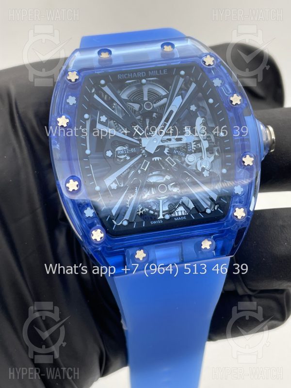 Товар Richard Mille RM 12-01 Blue Sapphire Фото 2 - Richard Mille RM 12-01 Blue Sapphire