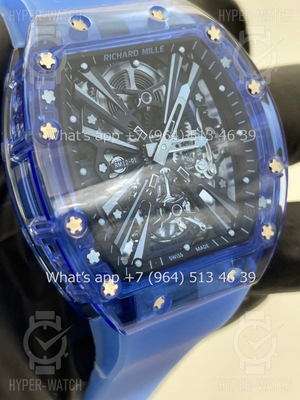 Товар Richard Mille RM 12-01 Blue Sapphire Фото 5 - Richard Mille RM 12-01 Blue Sapphire