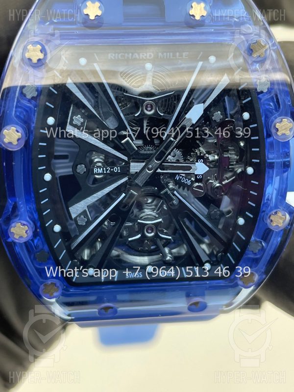Товар Richard Mille RM 12-01 Blue Sapphire Фото 6 - Richard Mille RM 12-01 Blue Sapphire