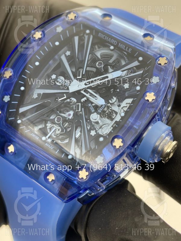 Товар Richard Mille RM 12-01 Blue Sapphire Фото 7 - Richard Mille RM 12-01 Blue Sapphire
