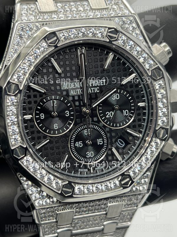 Товар Audemars Piguet Royal Oak Chronograph 41mm 26320ST.OO.1220ST.01 Diamond Фото 3 - Audemars Piguet Royal Oak Chronograph 41mm 26320ST.OO.1220ST.01 Diamond