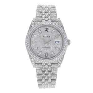 Фото 63 - Rolex DateJust 41mm 126300 Custom Diamonds