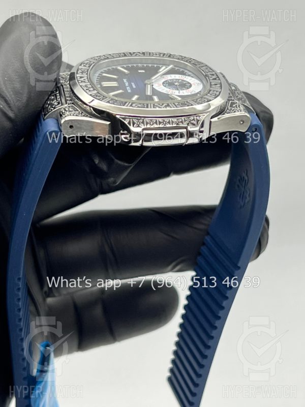 Товар Patek Philippe Nautilus 44mm Engraved Art 3350 Фото 14 - Patek Philippe Nautilus 44mm Engraved Art 3350