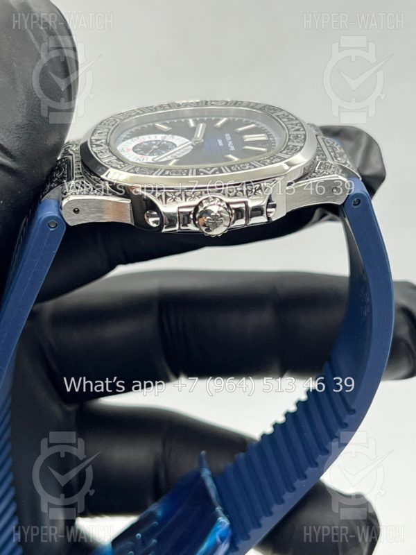 Товар Patek Philippe Nautilus 44mm Engraved Art 3350 Фото 16 - Patek Philippe Nautilus 44mm Engraved Art 3350