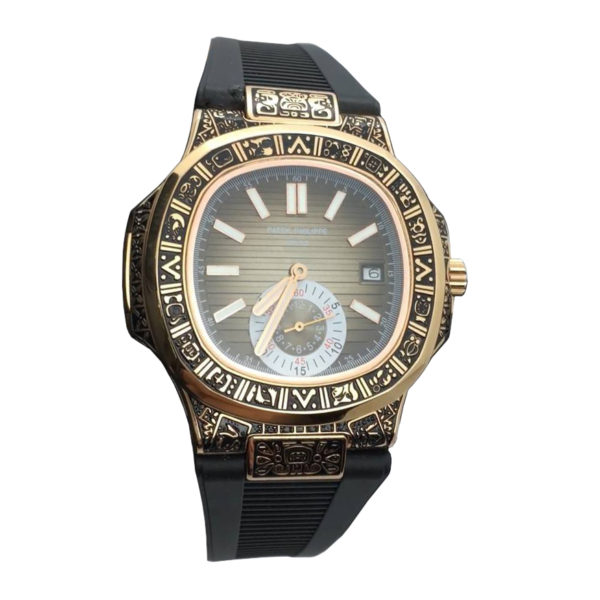 Фото 1 - Patek Philippe Nautilus 44mm Engraved Art 3349