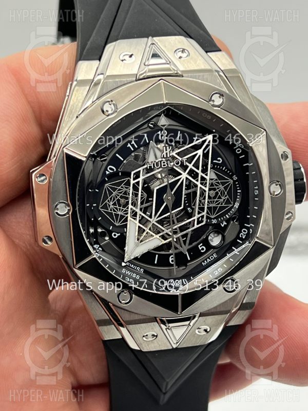 Товар Hublot Big Bang Sang Bleu II 418.NX.1107.RX.MXM19 Black Фото 4 - Hublot Big Bang Sang Bleu II 418.NX.1107.RX.MXM19 Black