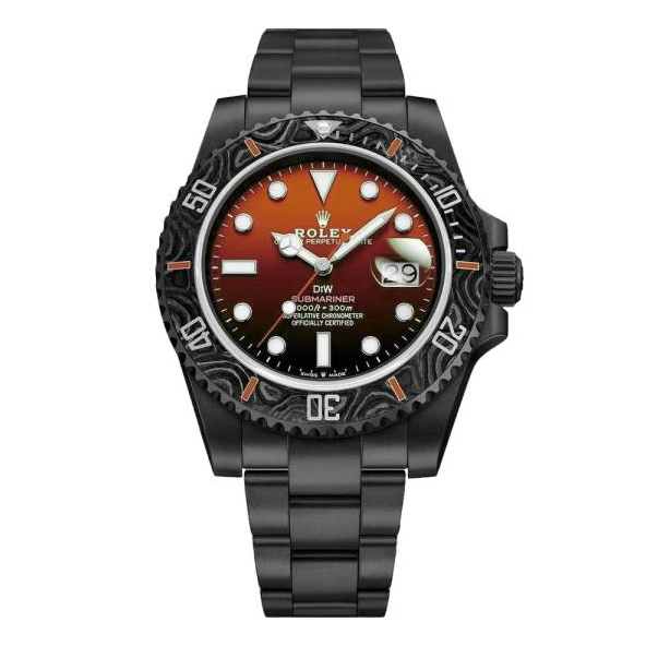 Товар Rolex Submariner 40mm Carbon DIW Black/Orange Dial Фото 1 - Rolex Submariner 40mm Carbon DIW Black/Orange Dial