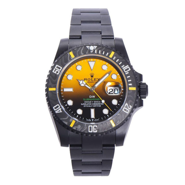 Фото 1 - Rolex Submariner 40mm Carbon DIW Black/Yellow Dial