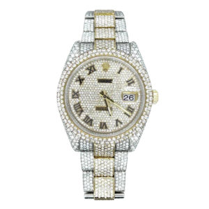 Фото 60 - Rolex Datejust 41mm 126300 Full Pave Yellow Gold