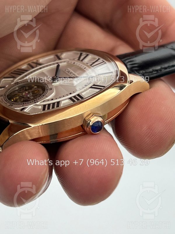 Товар Cartier Drive de Cartier Flying Tourbillon 40mm W4100013 Фото 7 - Cartier Drive de Cartier Flying Tourbillon 40mm W4100013