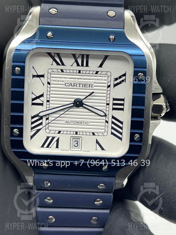 Фото 5 - Cartier Santos de Cartier 40mm WSSA0047