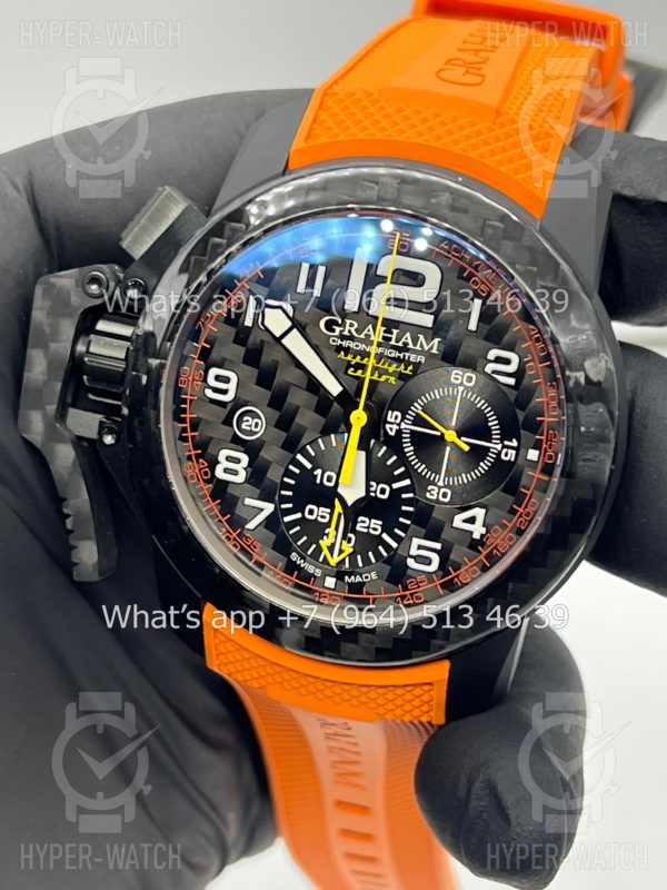 Товар Graham Chronofighter Superlight Orange 2CCBK.O01A 47mm Фото 5 - Graham Chronofighter Superlight Orange 2CCBK.O01A 47mm
