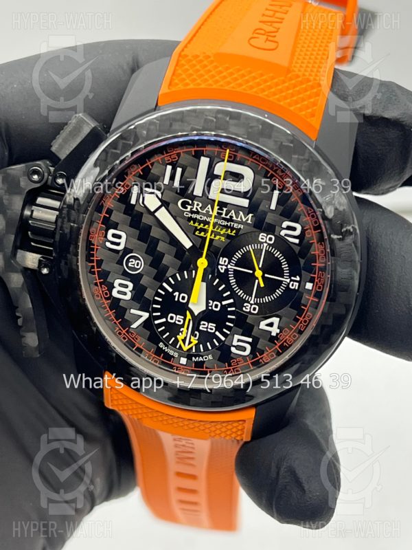 Товар Graham Chronofighter Superlight Orange 2CCBK.O01A 47mm Фото 9 - Graham Chronofighter Superlight Orange 2CCBK.O01A 47mm