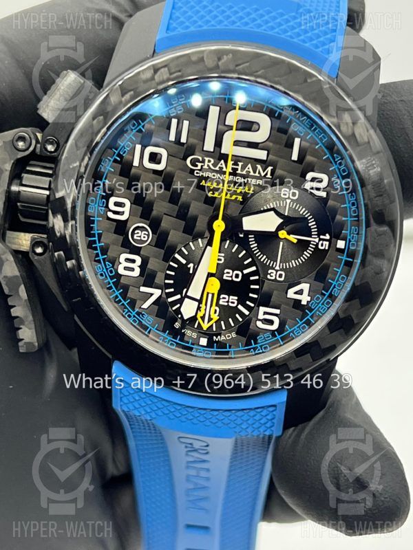 Товар Graham Chronofighter Superlight Carbon 2CCBK.B30A Фото 2 - Graham Chronofighter Superlight Carbon 2CCBK.B30A