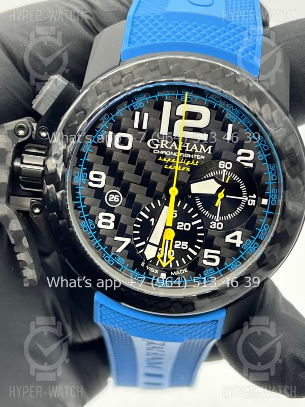 Товар Graham Chronofighter Superlight Carbon 2CCBK.B30A Фото 10 - Graham Chronofighter Superlight Carbon 2CCBK.B30A