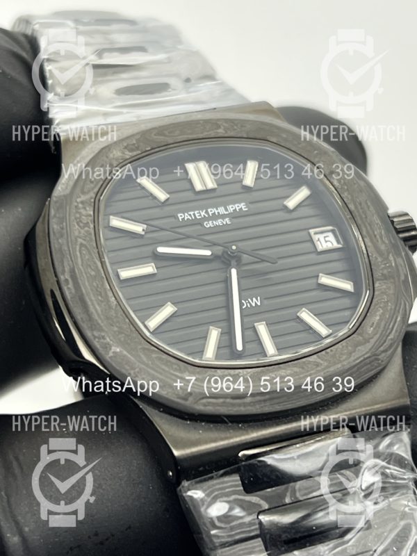 Товар Patek Philippe Nautilus 40mm DiW Carbon 5711 BLACK Фото 5 - Patek Philippe Nautilus 40mm DiW Carbon 5711 BLACK
