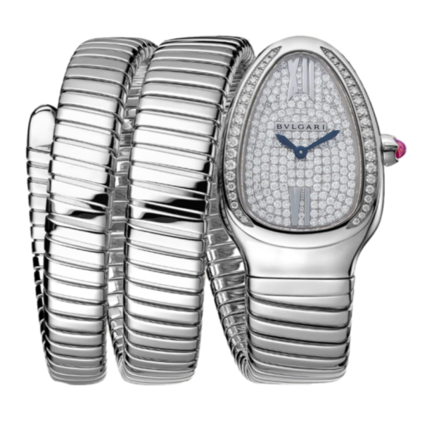 Фото 1 - Bvlgari Serpenti Tubogas 35mm Diamond